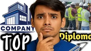 Top 10 Best Companies for Diploma Engineers🔥|Engineering Core Sector Companies|Top Private Company|