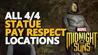 All 4 Statues Marvel's Midnight Suns Puzzles Locations