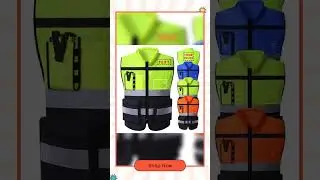 Custom Logo Safety Vest &ndash; Durable, Reflective & Designed for Professional Use
