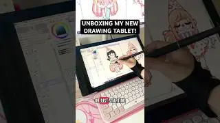 Unboxing my new drawing Tablet! #huiontablet #huion #unboxing #drawingtablet #art #primeday #kamvas