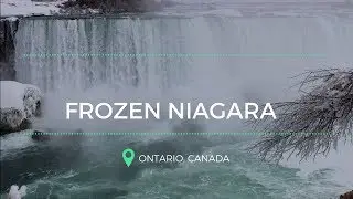 Terrifying Beauty of Niagara Falls in winter | Frozen falls