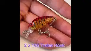 Proberos Crank Bait 3.5g 4.5cm Sinking Crankbait Fishing Lure