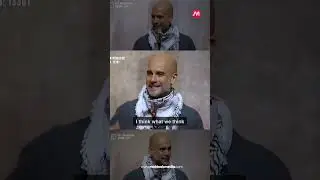 Pep Guardiola speaks for Gaza&rsquo;s children at Act x Palestine event| Maktoob| Maktoob