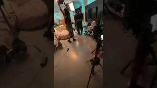 BTS from a recent TV commercial