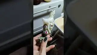 #ёлочныеукрашения реставрация ёлочной игрушки