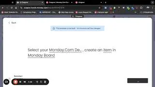 Connecting Monday.com to Outgrow Account Walkthrough