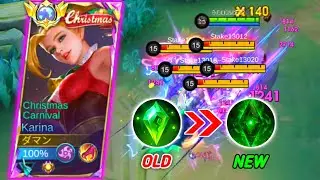 AMAZING GAMEPLAY KARINA SOLO RANK GOING TO MYTHIC GLORY - NEW BUILD ONE HIT KARINA 