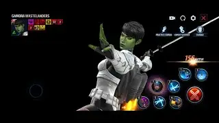 Gamora in Wastelanders suit skills preview | Marvel Future Fight