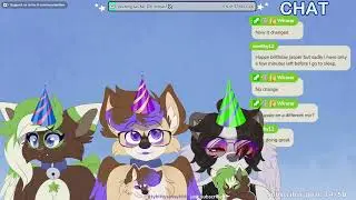 IT'S JASPER'S BDAY!!!! | [Cat and Fox ENGVTUBERS @JasperFoxxo ] || !redeems !Discord !throne