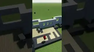 ЖИЛОЙ МАССИВ В МАЙНКРАФТ. #minecraft #minecraftbuilding #timelapse #майнкрафт #shorts
