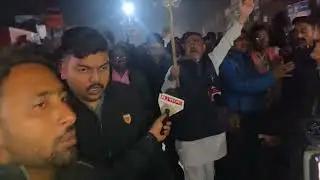 এটা বিপ্লবের মশাল ,কনভয় হামলার প্রতিবাদে মশাল হাতে বললেন শুভেন্দু