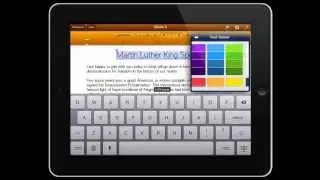 Intro to formatting text within Pages app for iPad