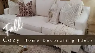 🍁COZY FALL DECOR IDEAS | DECORATING WITH THROW BLANKETS | HOME DECOR |  INTERIOR DESIGN