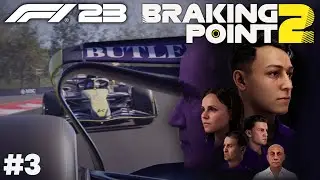 F1 23 Story Mode - Uncut Third Chapter - This One Is HARD