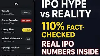 75x Subscribed! Luxury Time, Methodhub, Flywings, Wakefit, Corona: IPO Hype vs Real Numbers