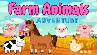 Farm Animals Adventure Fun Facts | Kids Wiki | Short Story | Bedtime Friends TV