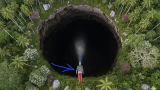 Exploring a Giant Cave Deep in the Forest – So Scary It Made My Whole Body Tremble