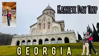 Day trip to Kakheti | Mountains Monasteries & Wine testing #kakheti #georgia #travel #explore #trip 
