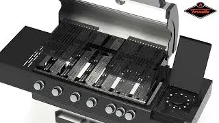 Fornetto Conquest 6B gas BBQ - assembly