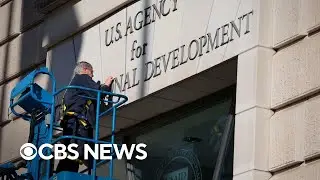 USAID workers given minutes to leave office, Gayle King's space news, more | CBS News 24/7