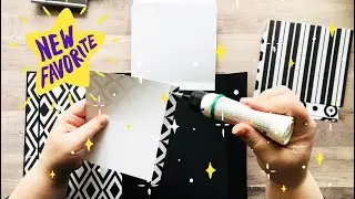 Craft w/ Me • If a Folio & a Glue Book had a baby👶🏻 #folio #gluebook #maymaymadeit #papercrafts