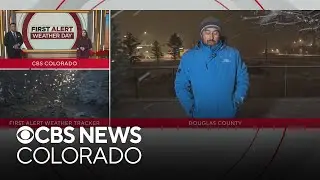 Snowstorm brings heavy snow across Colorado which could impact the morning commute
