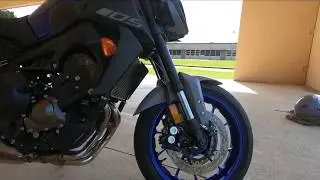 2020 Yamaha MT09 team Yamaha Blue walk around!!