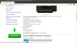 Canon PIXMA TS702 driver & How To install