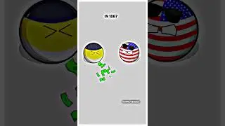 Причина, по которой США купили Аляску...🇺🇸 Звук от @PolandballOfficialYT