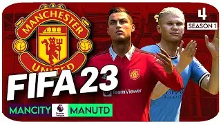 FIFA 23 MAN UNITED CAREER MODE #4 - THE MANCHESTER DERBY⚔️