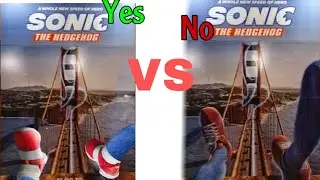 SonicPlush2020 Sonic Movie 2019 👎 VS Sonic Movie 2020 👍 Poster Speed Edit Sonic Movie