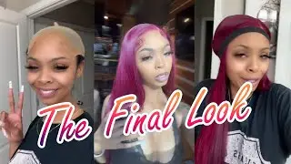 The Perfect 99J Color Lace Wig Install!🤭 Best Burgundy Wig Ever!🍓