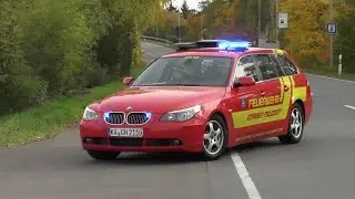 Jahreshauptübung der Feuerwehr Graben-Neudorf [Einsatzfahrten + Videobericht]