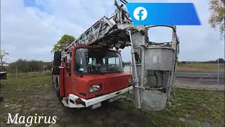 Iveco Magirus 120-25 v8 Deutz chłodzony powietrzem - odpalanie silnika praca silnika dźwięk #sound