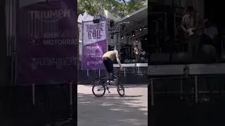 Simon O'brien bmx demo clip 1 #bmx #bicycle #flatland #crypto