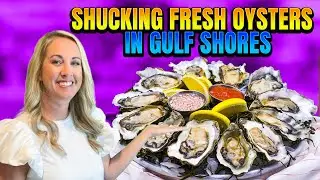 Fresh, local, tasty oysters! Right in Gulf Shores, AL!