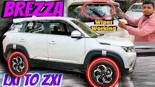 Maruti Breeza 2025 Lxi Genuine Accessories With Price | Breeza lxi to zxi modified with price