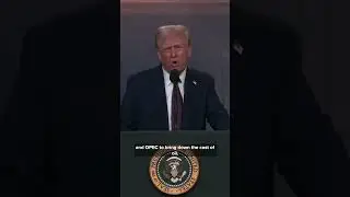Donald Trump speaks remotely at World Economic Forum