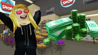 Я ОТКРЫЛА СВОЙ МИНИ-МАРКЕТ! Roblox Mini Mart