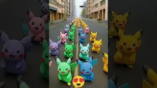The little Pikachus are here #pikachu #pikapopworld #pokemon