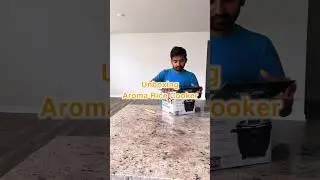 Unboxing Aroma Rice Cooker