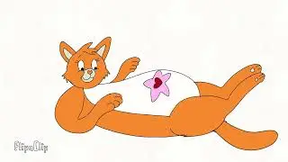 Proud Heart Cat Tail Wagging Animation @pjvera 
