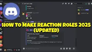 How To Make Reaction Roles on Discord 2025 (UPDATED)