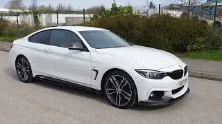 2017 17 BMW 4 Series 435D M Sport Auto xDrive Coupe White M Performance