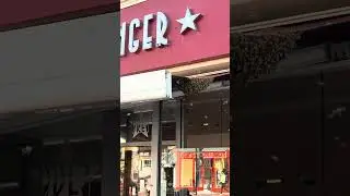 Bee Swarm in the town centre 🐝 #viralvideo
