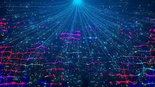 Grid With Fractal Warp VJ Loop FREE Stock Video Download