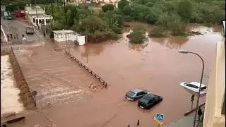 Spain: Overnight Storm Unleashes Intense Rainfall In Mallorca, Causing Flooding