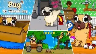 Pug - My Virtual Pet Dog by Frojo Apps Android Gameplay ᴴᴰ