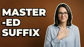How To Identify Words With An -ed Suffix?