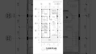 7m X 12m 3 Bedroom House plan (Request #2)